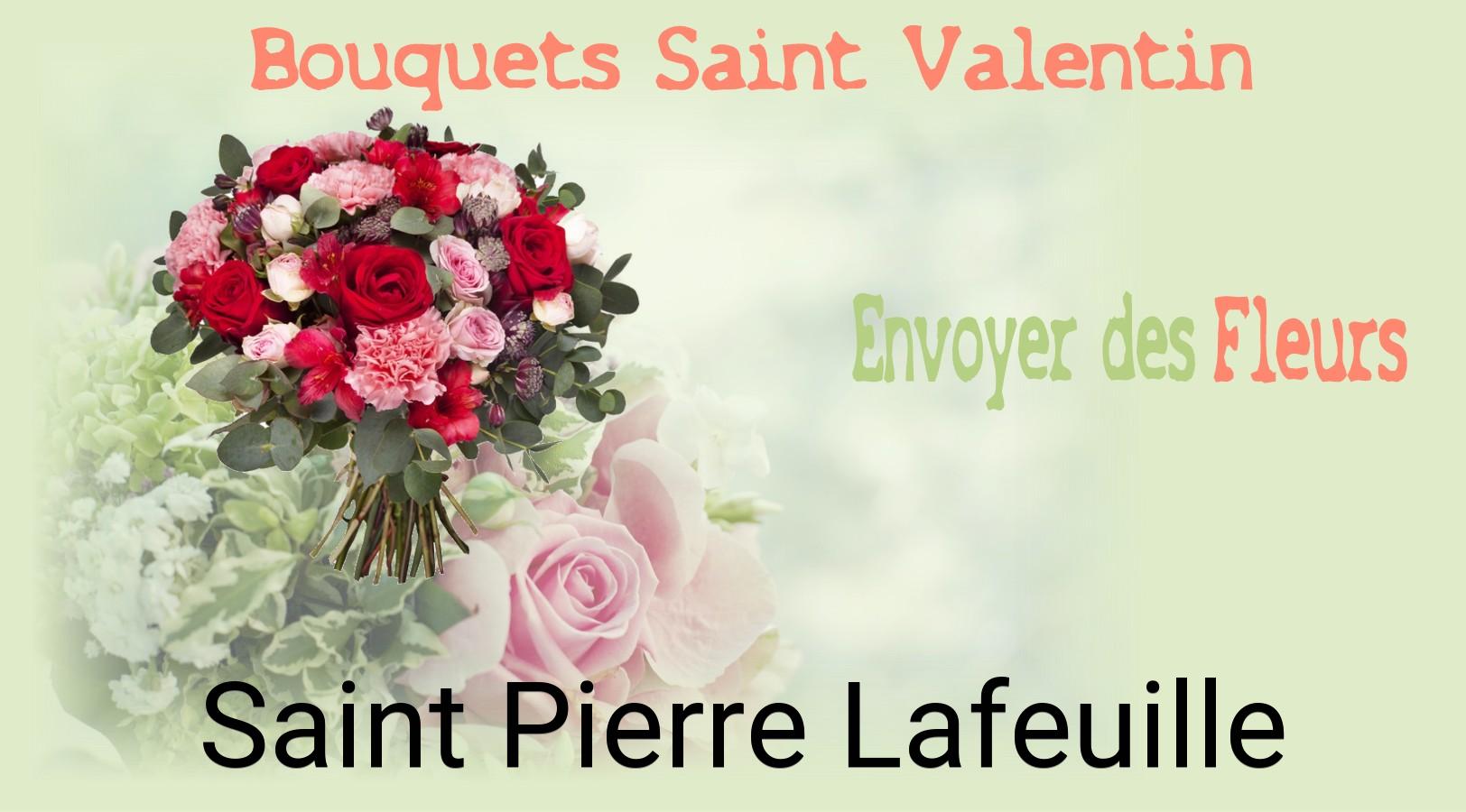 Roses de Saint-Valentin livrées à Saint-Pierre-Lafeuille